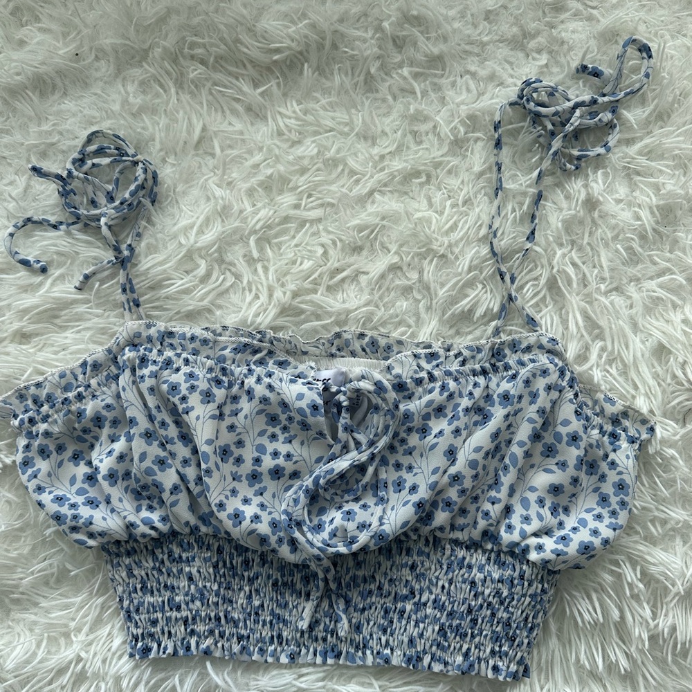 Princess Polly floral crop top